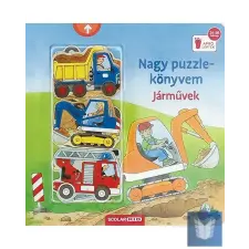  Nagy puzzle-könyvem – Járművek gyermek- és ifjúsági könyv