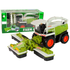 Nagy zöld Farm Set kombájn játék autópálya és játékautó