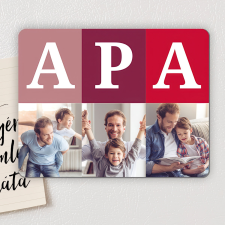 NagyAjándék APA - fényképes hűtőmágnes hűtőmágnes