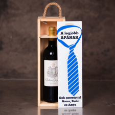 NagyAjándék Egyedi borosüvegdoboz egyedi ajándék