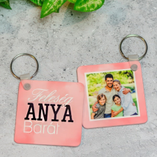 NagyAjándék Feleség-Anya-Barát fényképes kulcstartó kulcstartó