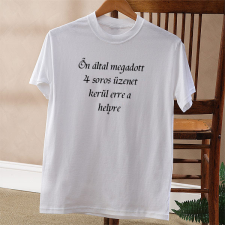 NagyAjándék Feliratos póló egyedi ajándék
