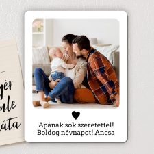 NagyAjándék Fényképes fa hűtőmágnes hűtőmágnes