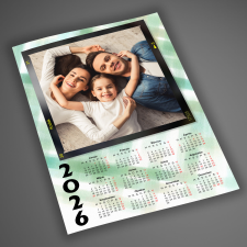 NagyAjándék Fényképes filmes naptár, A4 egyedi ajándék
