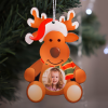 NagyAjándék Fényképes karácsonyfadísz, Rénszarvas