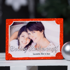 NagyAjándék Fényképes karácsonyi fotópanel karácsonyi dekoráció