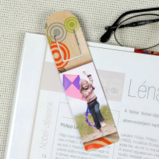 NagyAjándék Fényképes könyvjelző egyedi ajándék