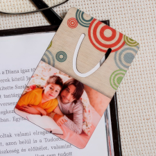 NagyAjándék Fényképes könyvjelző, téglalap egyedi ajándék