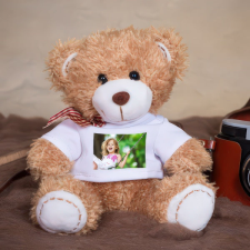 NagyAjándék Fényképes plüssmaci egyedi ajándék