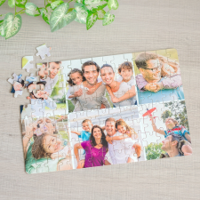 NagyAjándék Fényképes puzzle - A4, 6 képpel, 96 db egyedi ajándék