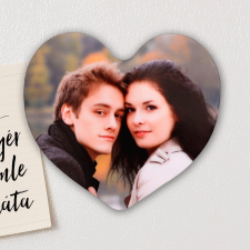 NagyAjándék Fényképes szív alakú hűtőmágnes hűtőmágnes