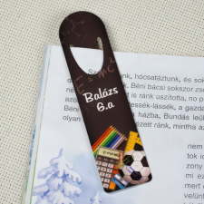 NagyAjándék Iskolás könyvjelző egyedi ajándék