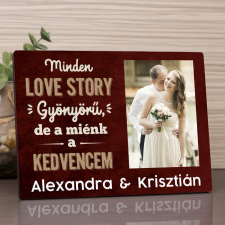 NagyAjándék LOVE STORY - fotópanel egyedi ajándék