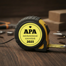 NagyAjándék "Mérhetetlenül szeretünk" - mérőszalag egyedi ajándék