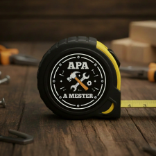 NagyAjándék „ MESTER” feliratos mérőszalag egyedi ajándék