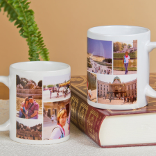 NagyAjándék Montázs bögre 8 képpel egyedi ajándék