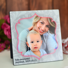 NagyAjándék Négyzet alakú fotópanel felirattal egyedi ajándék