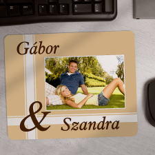 NagyAjándék Neves-fényképes egérpad egyedi ajándék