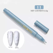 Nagyker 1. Akril toll nail art pen - ezüst körömdíszítő