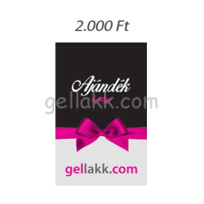 Nagyker 1. Gellakk.com Ajándékkártya 2.000 Ft lakk zselé
