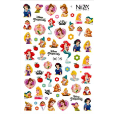 Nagyker 1. Körömmatrica - D005 Princess körömdíszítő