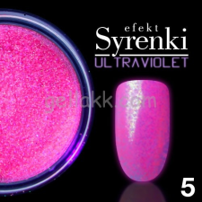 Nagyker 2. Mermaid hatású UV neon csillámpor - sellőpor 5. körömdíszítő