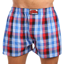 Nagyméretű tarka férfi klasszikus boxeralsó Styx klasszikus gumi (E1037) 3XL férfi alsó