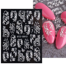 Nail-Art Körömmatrica - STZ-5D12 inda körömdíszítő