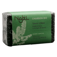 Najel Aleppo Najel Szíriai Aleppo bio növényi szénnel szappan 100g szappan