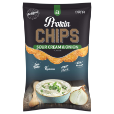 Nano Supps Näno Supps protein chips sour cream-onion 40 g reform élelmiszer