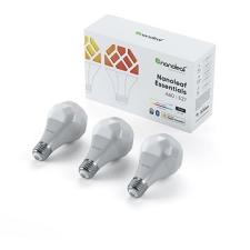 Nanoleaf Essentials Smart A19 Bulb E27 3 Pack izzó