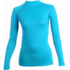 nanosilver® MERINO női termo póló kék