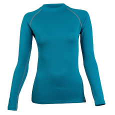 nanosilver® Raglan hosszú ujjú női termo póló türkiz