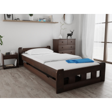  Naomi magasított ágy 120 x 200 cm, diófa Ágyrács: Deszkás ágyráccsal, Matrac: Coco Maxi 23 cm matraccal ágy és ágykellék