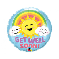 Nap Get Well Soon Sunny fólia lufi 46 cm party kellék