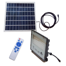 Napelem 100 W-os LED reflektorral (HY-6) kültéri világítás