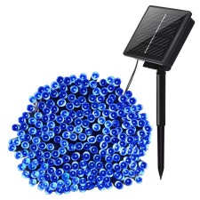  Napelem húr 200 led, 22 m, kék, távirányítóval karácsonyfa izzósor