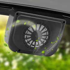  Napelemes autó ablakra rögzíthető szellőztető ventilátor ventilátor
