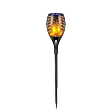  Napelemes földbe szúrható Lángot imitáló LED fáklya 50cm - XF6018 kültéri világítás