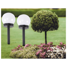  Napelemes gömb kerti lámpa készlet - 4db kültéri világítás