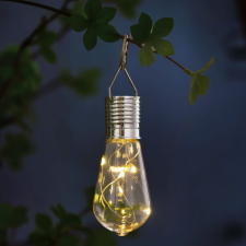  Napelemes izzó alakú lámpa – 4,7 x 11 cm kültéri világítás