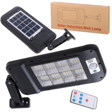 Napelemes kültéri lámpa 128 LED + távirányító kültéri világítás