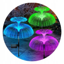  Napelemes, kültéri leszúrható lámpa szett – RGB LED medúza, szökőkút alakú kültéri dekor világítás kültéri világítás