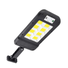  Napelemes LED lámpa 180 W, mozgásérzékelővel, távirányítóval, 128 LED-el kültéri világítás