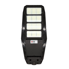 Napelemes, mozgásérzékelős, távirányítós, utcai ledlámpa, 800w teljesítménnyel, sík kültéri világítás