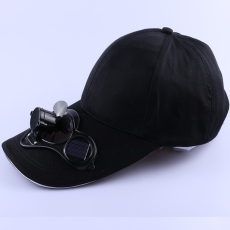  Napelemes sapka solar baseball sapka Fekete