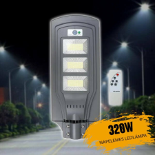  Napelemes utcai lámpa 320W távirányítóval GHC320W kültéri világítás