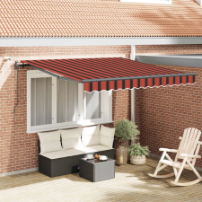  Napernyő Anyag narancssárga és barna 300 x 250 cm Poliészter nyílászáró