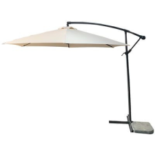 Napernyő DEMI, bézs, 300 cm, 42 mm, PE kerti bútor