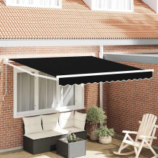 Napernyő Fekete 300 x 250 x 165 cm Poliészter nyílászáró